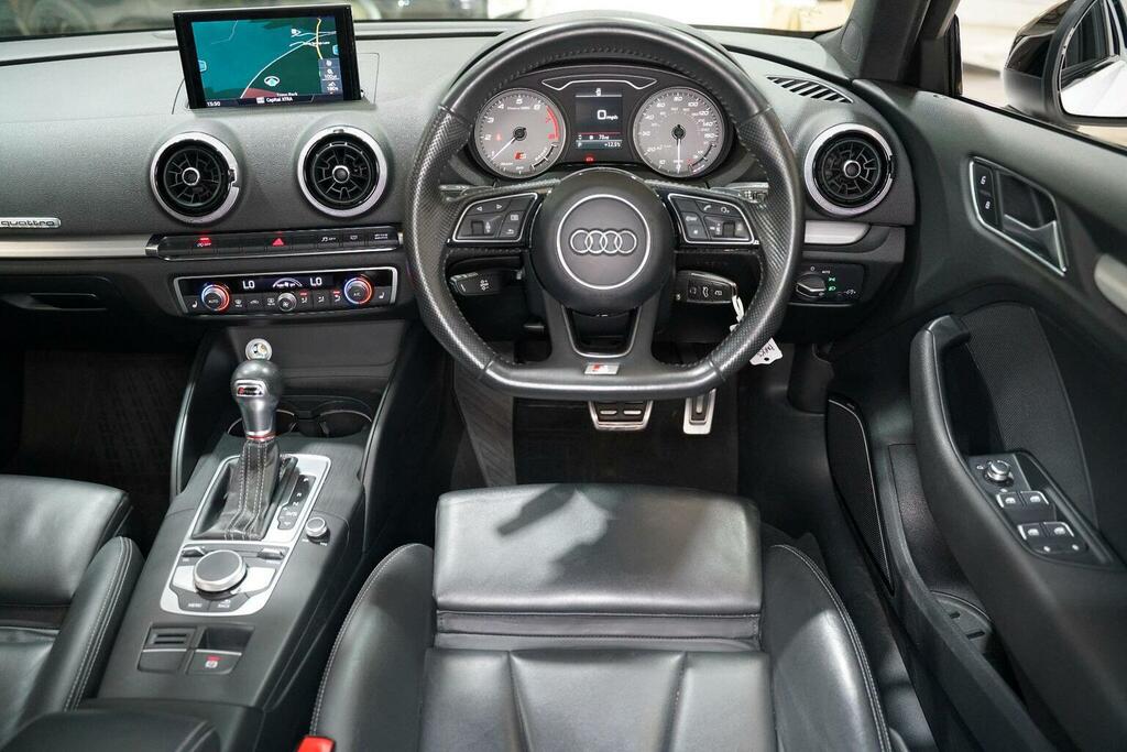 Audi S3 Hatchback 2.0 Tfsi Black Edition Sportback S Troni White #5
