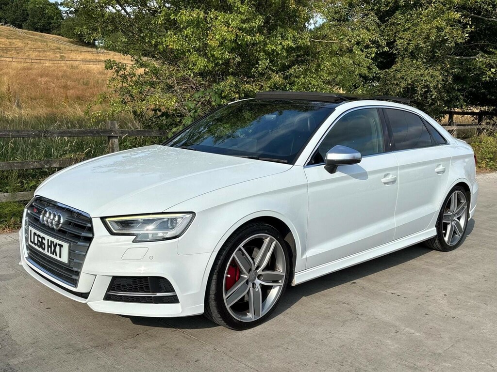 Audi S3 Saloon 2.0 Tfsi S Tronic Quattro Euro 6 Ss LC66HXT White #5