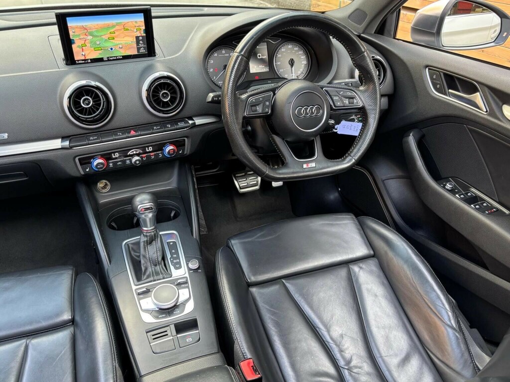 Audi S3 Saloon 2.0 Tfsi S Tronic Quattro Euro 6 Ss LC66HXT White #2
