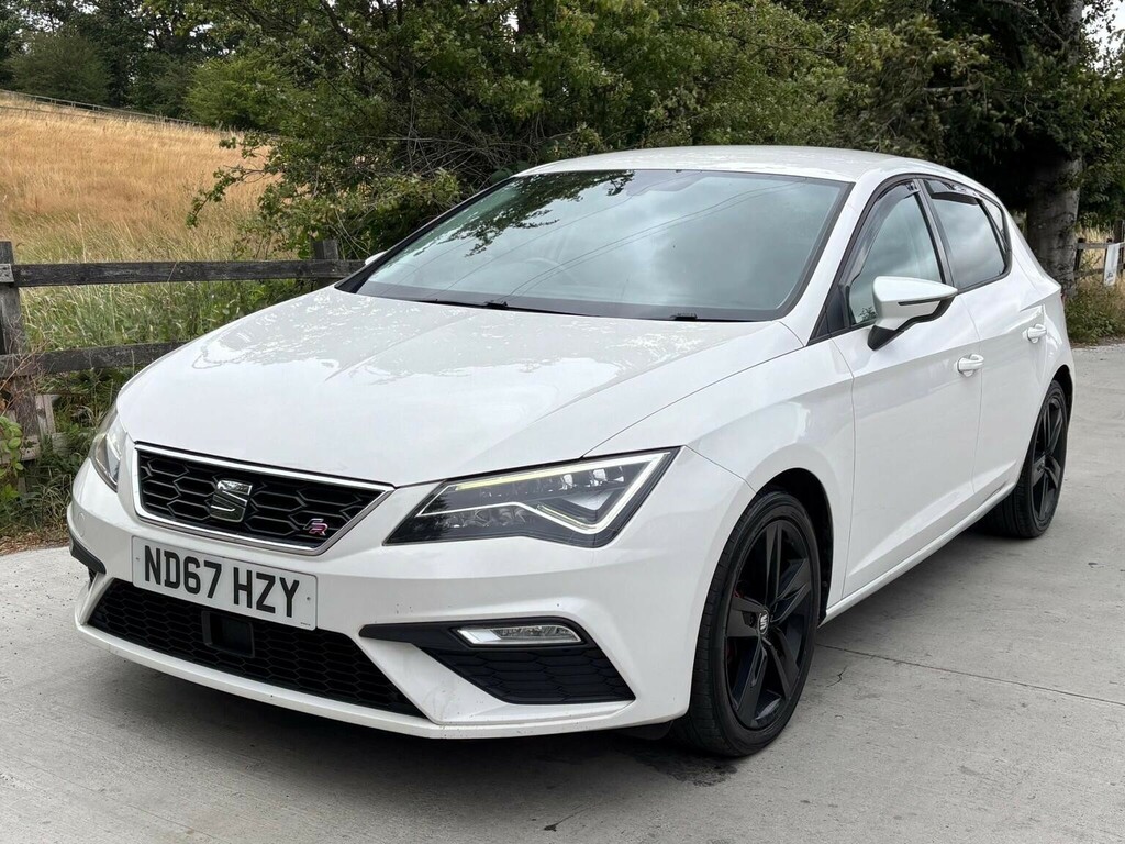 Seat Leon 1.4 Tsi Fr Technology Euro 6 Ss White #5