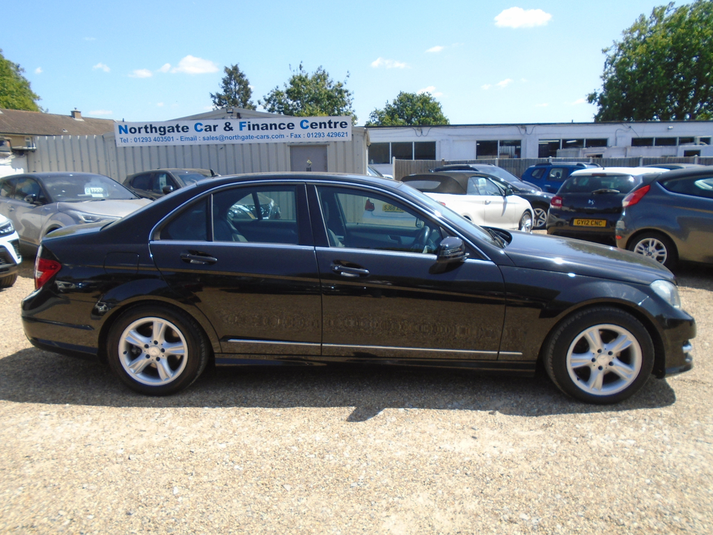 Mercedes-Benz C Class 2.1 Cdi Amg Sport Saloon Euro 5 Black #2