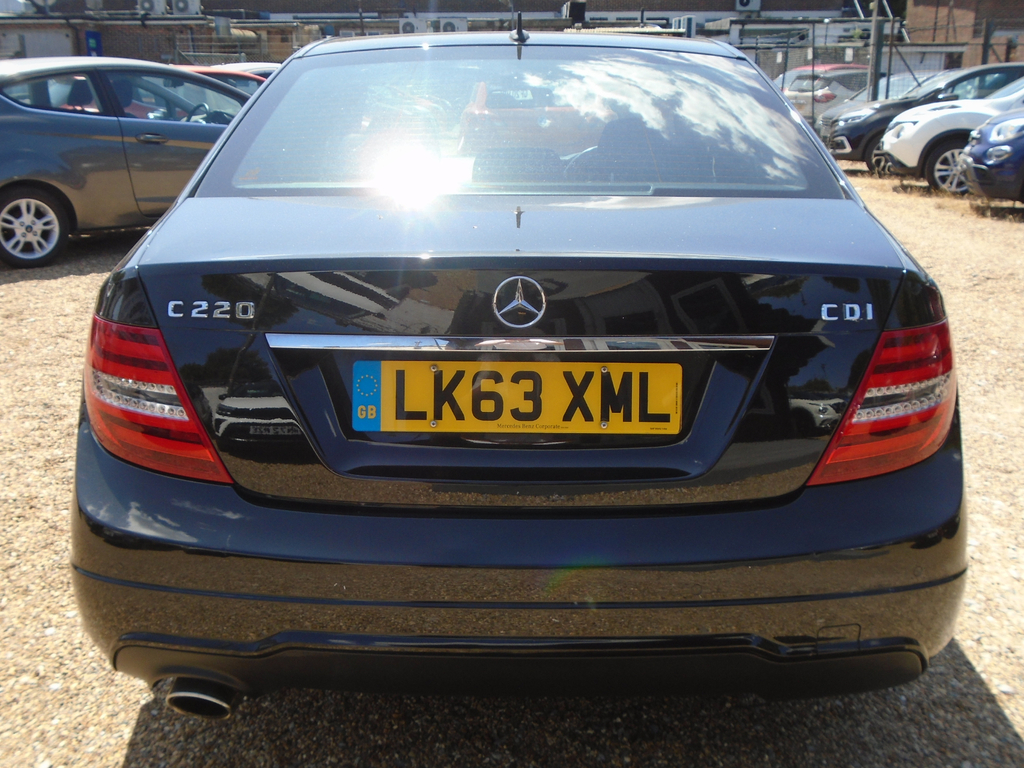 Mercedes-Benz C Class 2.1 Cdi Amg Sport Saloon Euro 5 Black #4