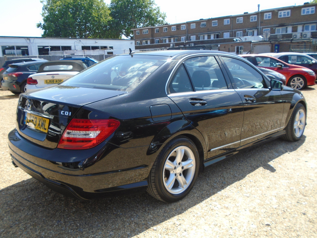 Mercedes-Benz C Class 2.1 Cdi Amg Sport Saloon Euro 5 Black #3