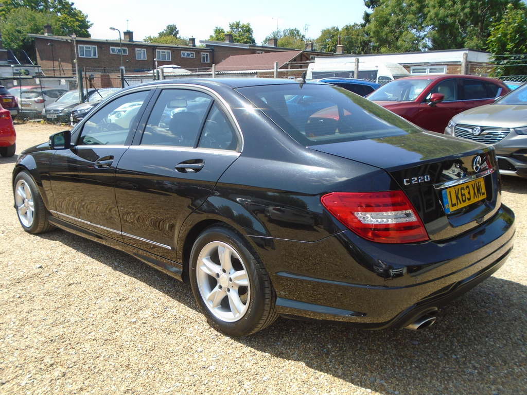 Mercedes-Benz C Class 2.1 Cdi Amg Sport Saloon Euro 5 Black #5