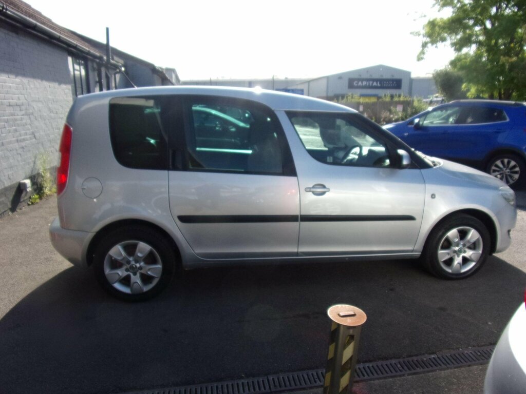 Skoda Roomster 1.2 12V Se Euro 5 Silver #4