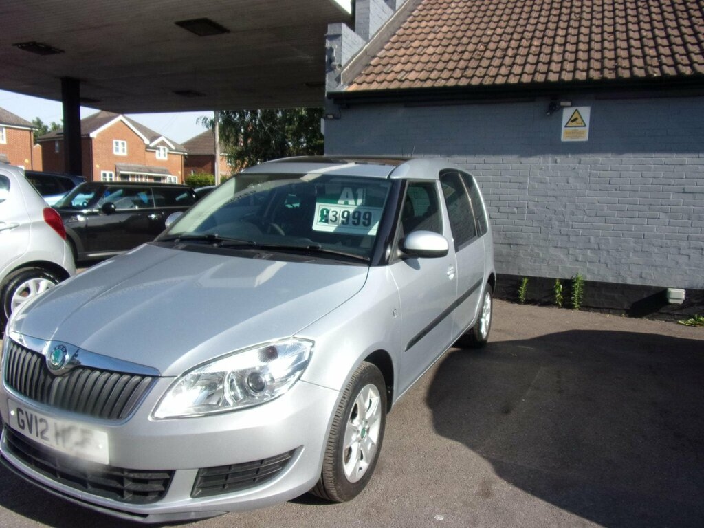 Skoda Roomster 1.2 12V Se Euro 5 Silver #2