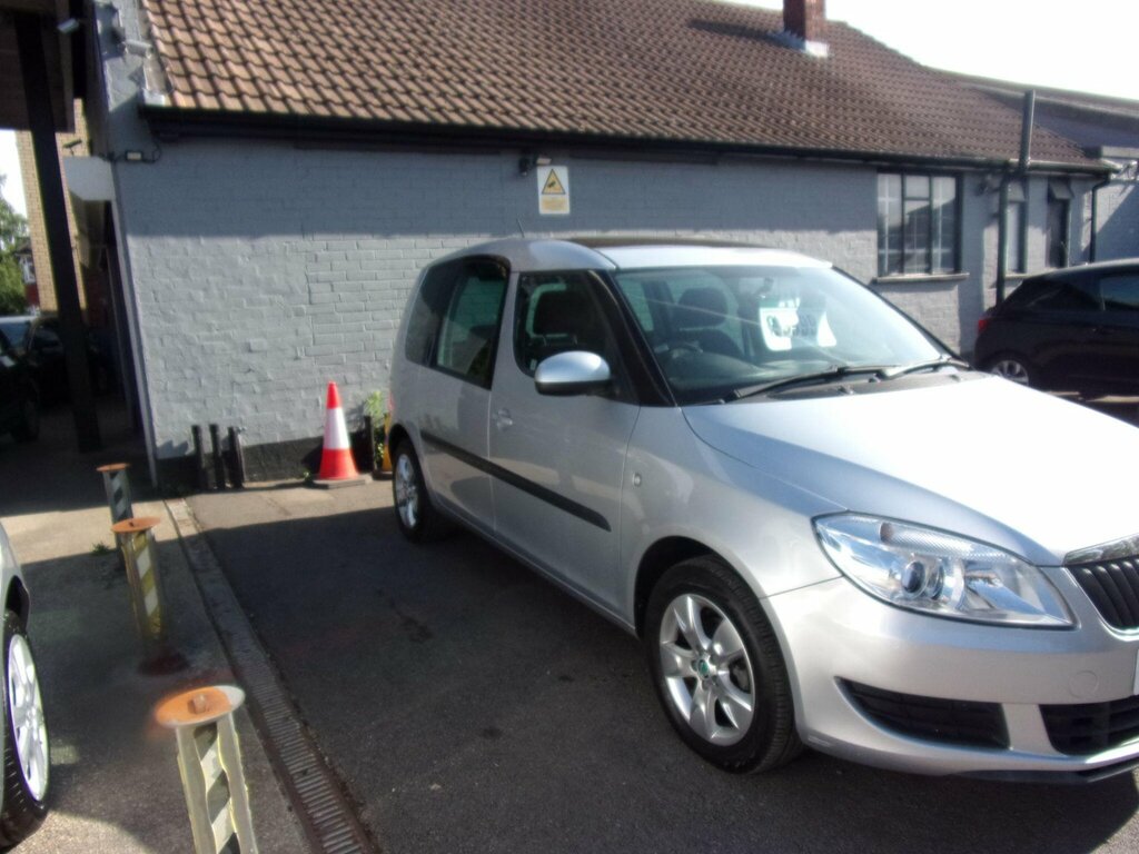Skoda Roomster 1.2 12V Se Euro 5 Silver #3