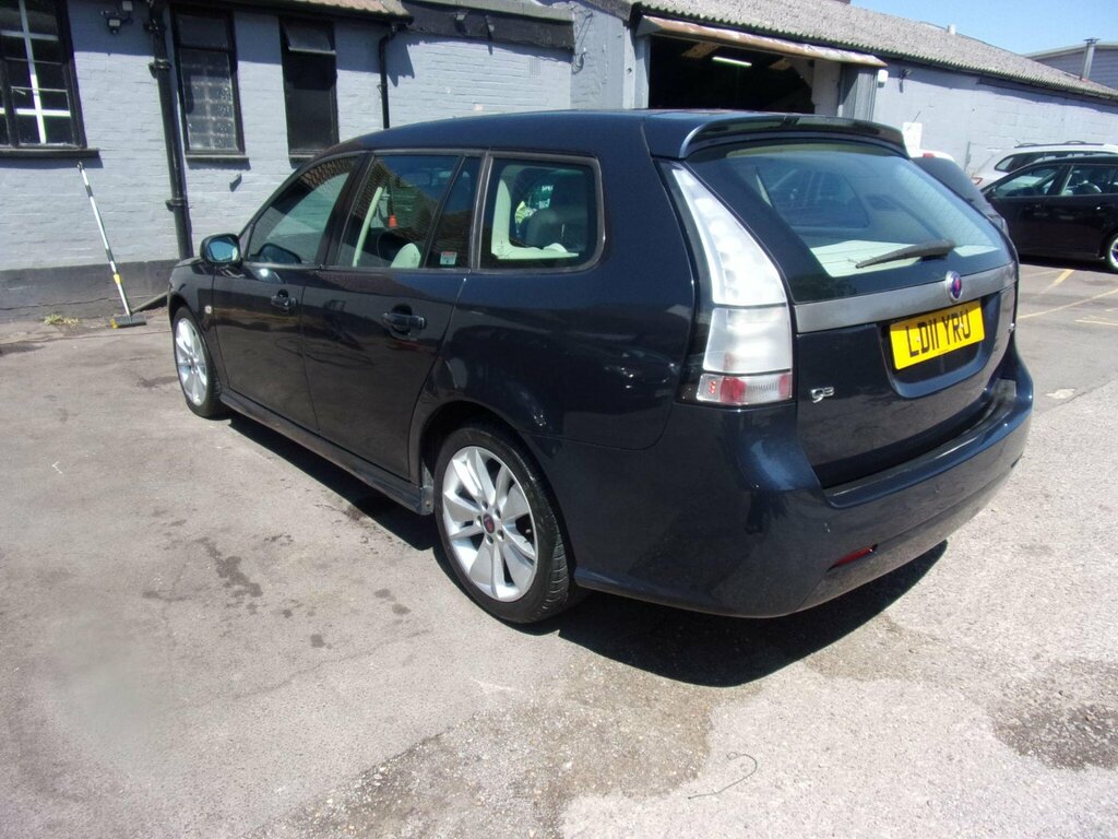 Saab 9-3 1.9 Ttid Turbo Edition Sportwagon Euro 5 Blue #4