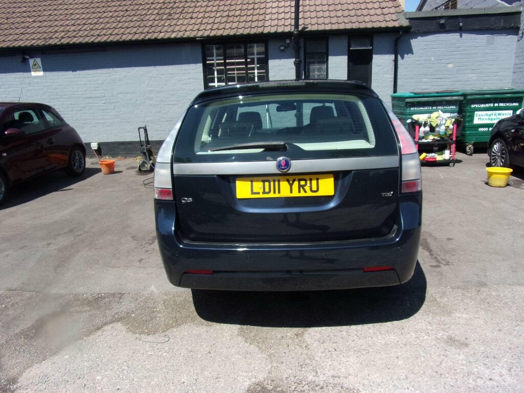Saab 9-3 1.9 Ttid Turbo Edition Sportwagon Euro 5 Blue #3