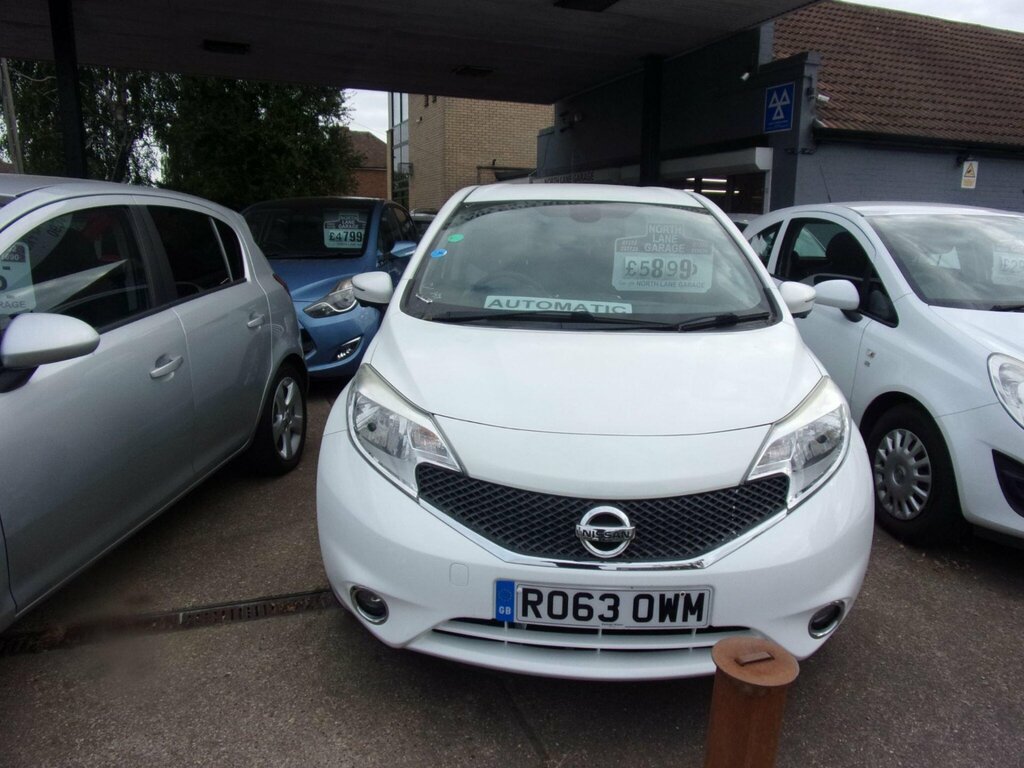 Nissan Note 1.2 Dig-s Acenta Premium Cvt Euro 5 Ss White