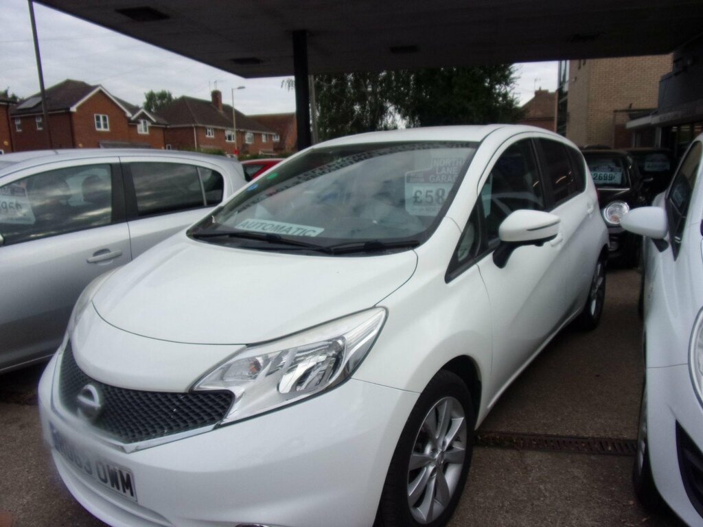 Nissan Note 1.2 Dig-s Acenta Premium Cvt Euro 5 Ss White #3
