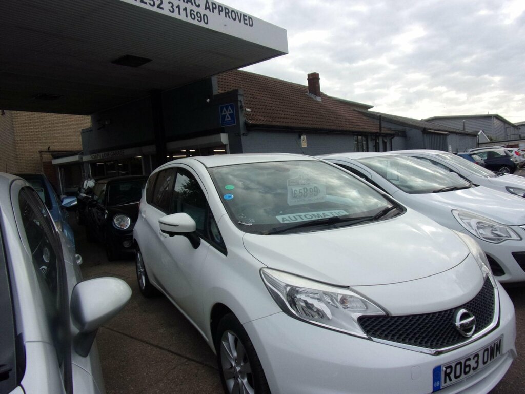 Nissan Note 1.2 Dig-s Acenta Premium Cvt Euro 5 Ss White #2