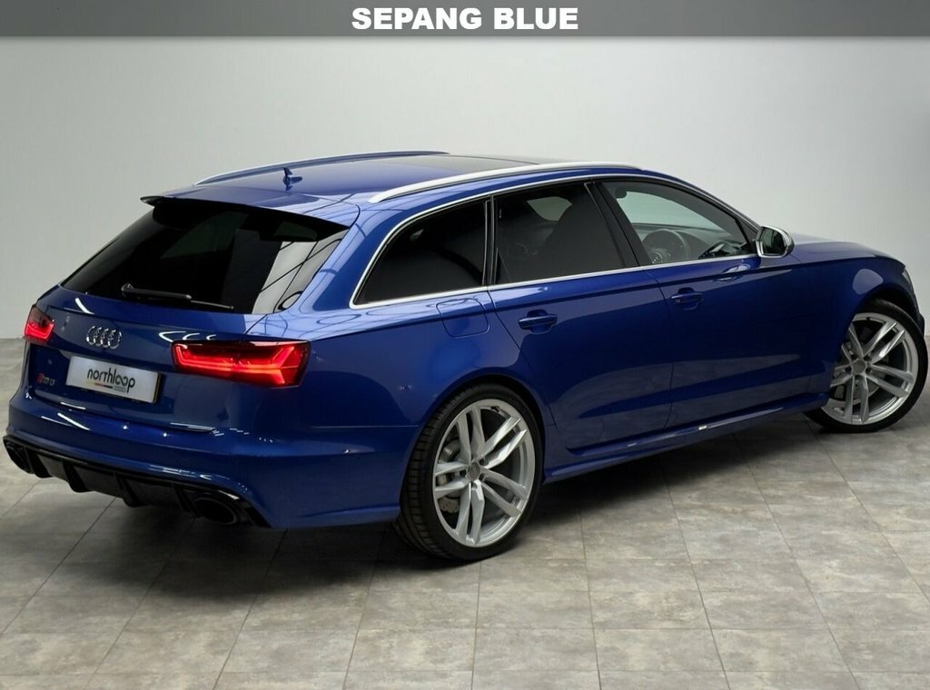 Audi RS6 Avant 4L Null Blue #3