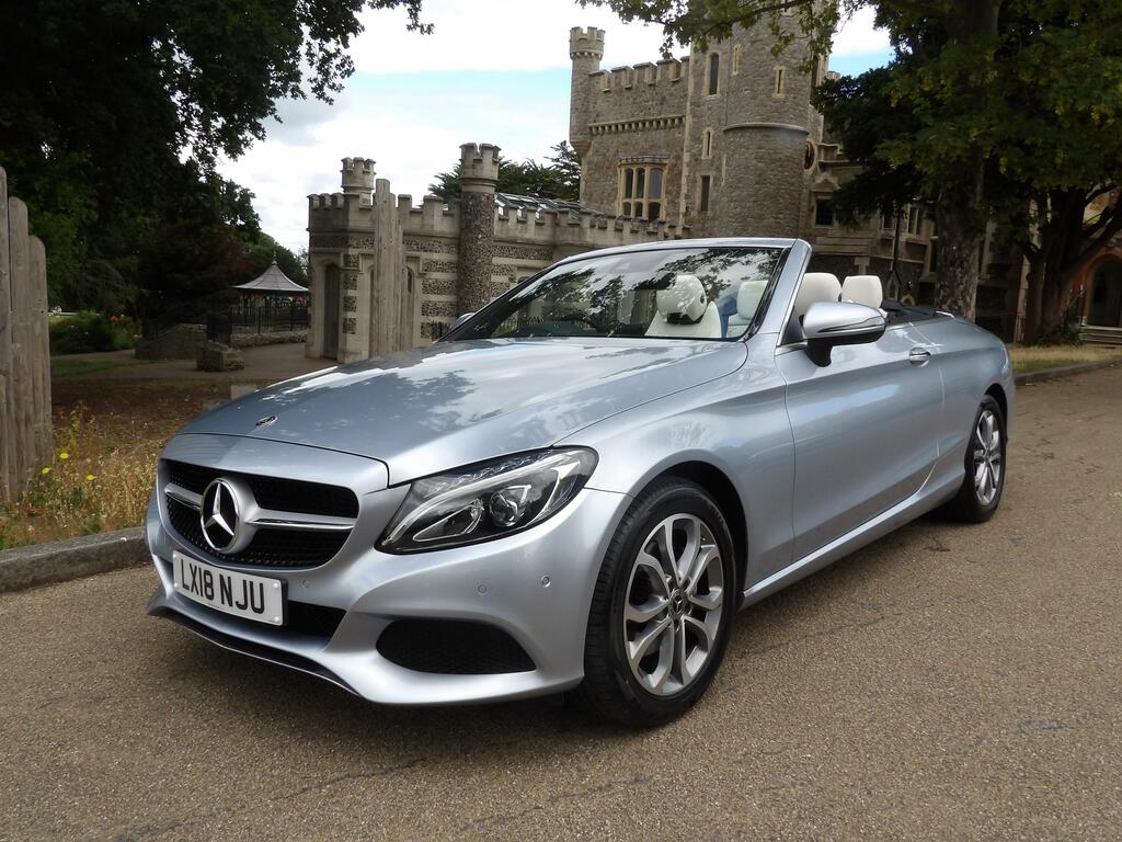 Mercedes-Benz C Class 2.0 C200 Sport Cabriolet G-tronic Euro Silver