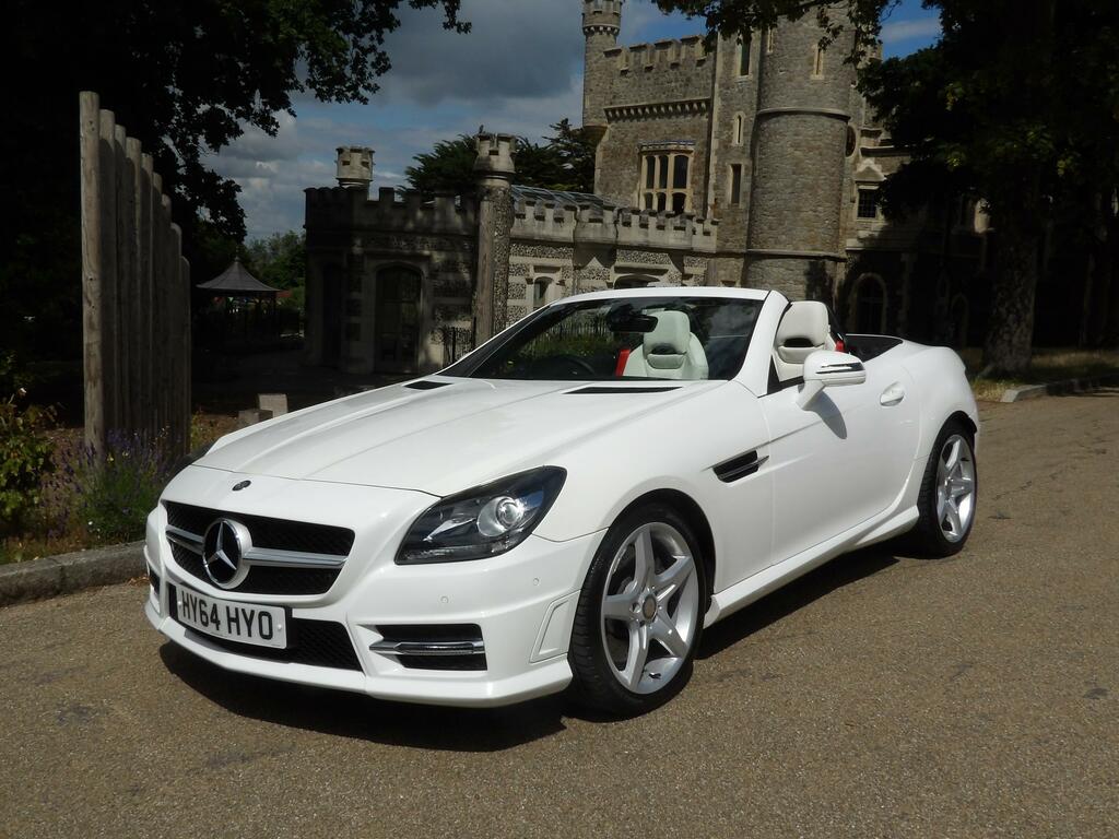 Mercedes-Benz SLK 1.8 Slk200 Amg Sport Convertible G-tron White