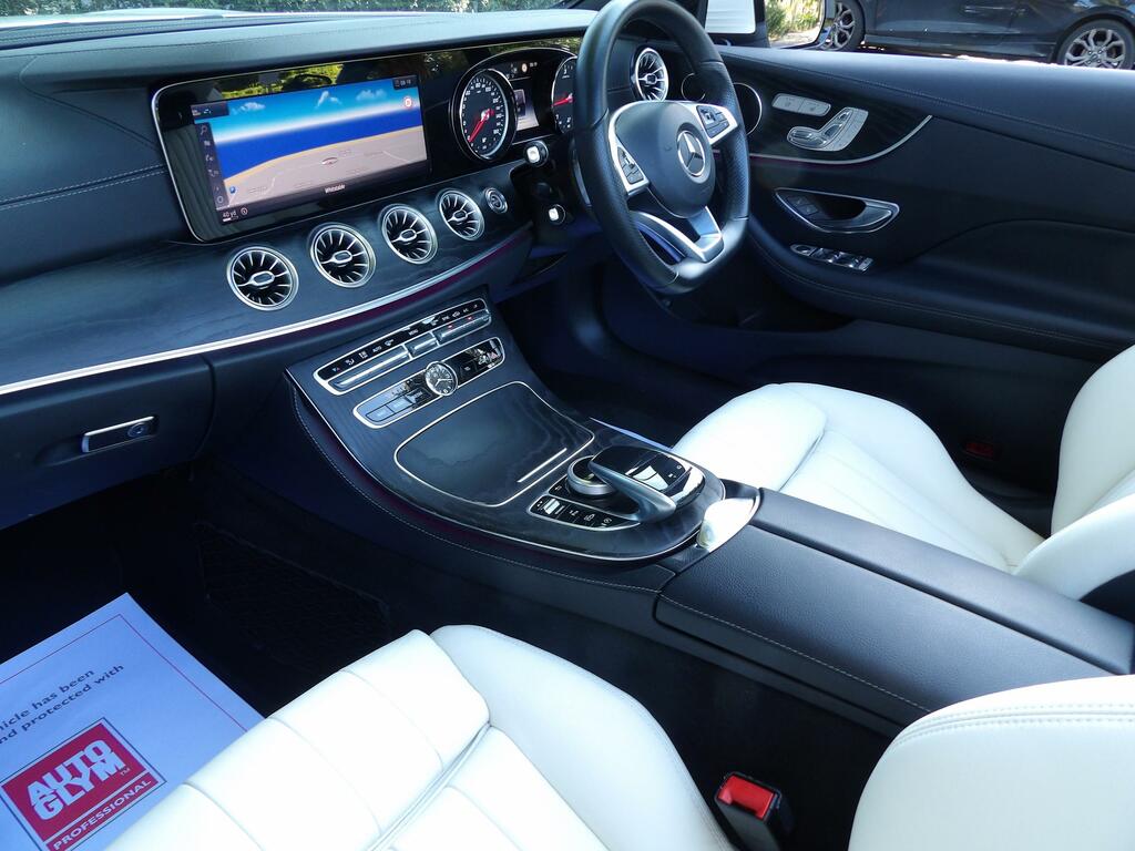 Mercedes-Benz E Class 2.0 E220d Amg Line Premium Cabriolet White #5