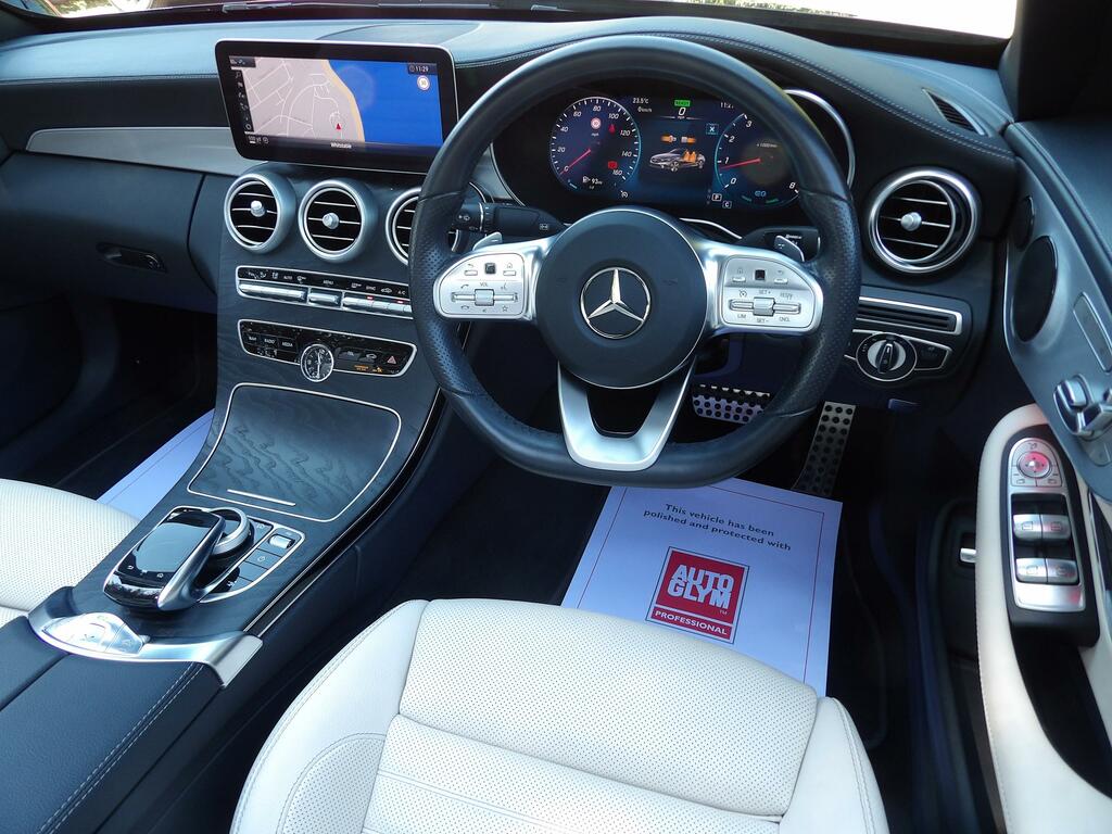 Mercedes-Benz C Class 1.5 C200 Mhev Amg Line Edition Premium Cabriolet Blue #6