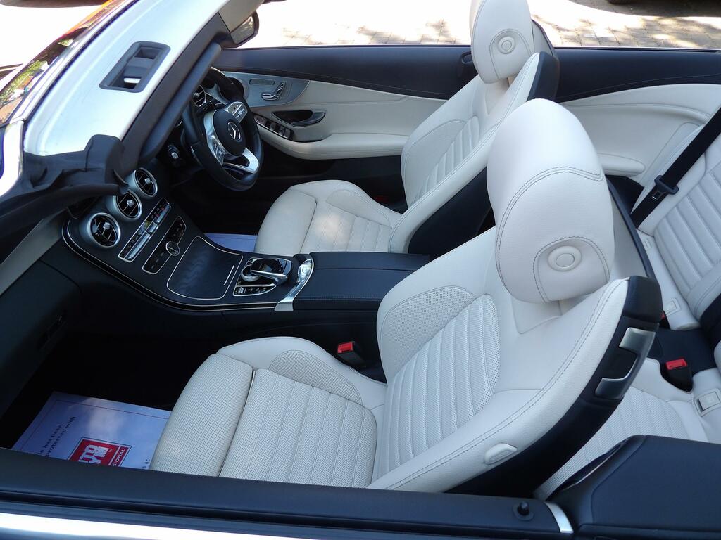 Mercedes-Benz C Class 1.5 C200 Mhev Amg Line Edition Premium Cabriolet Blue #4