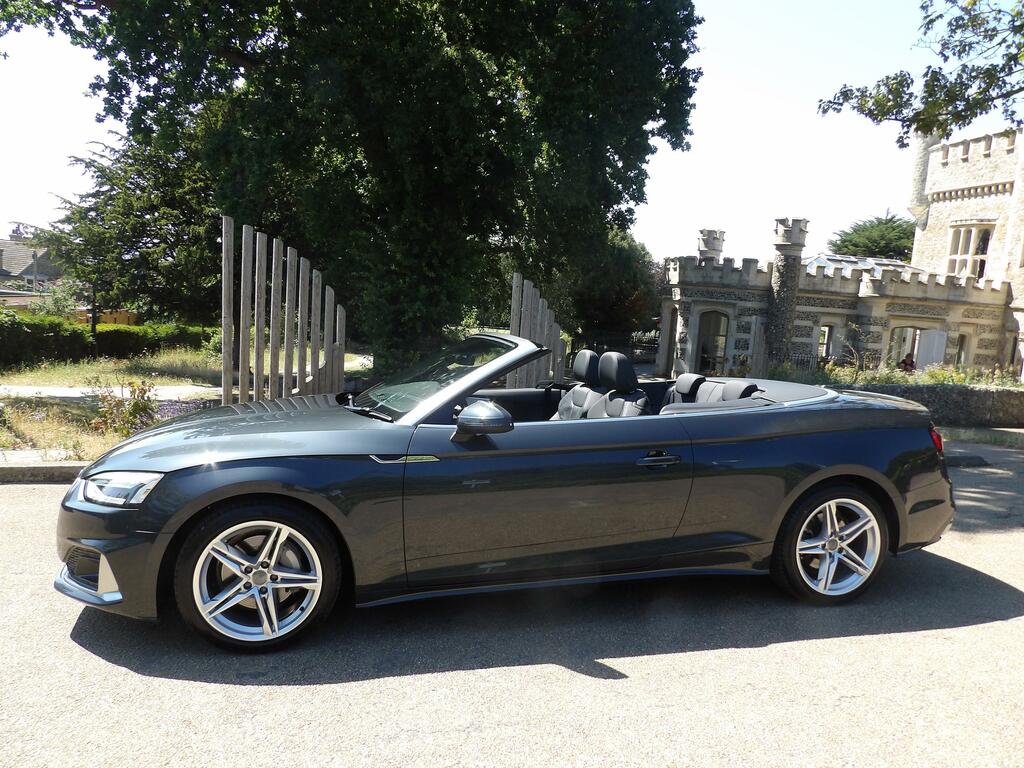 Audi A5 2.0 Tfsi 40 Sport Convertible S Tronic Grey #2