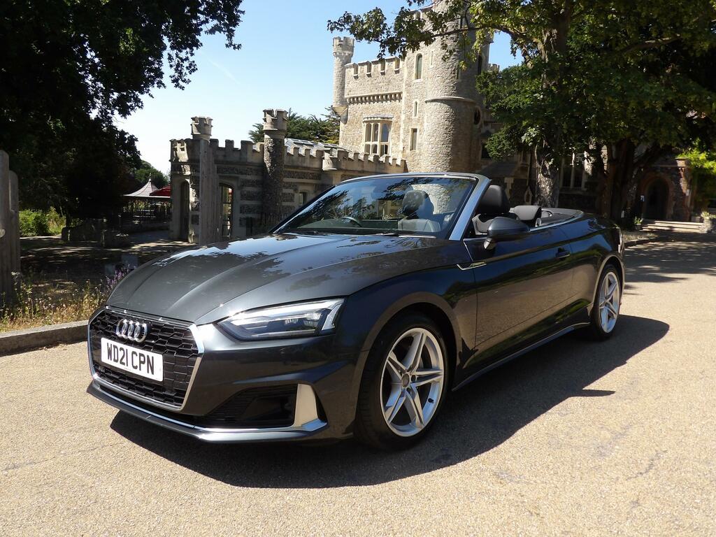 Audi A5 2.0 Tfsi 40 Sport Convertible S Tronic Grey