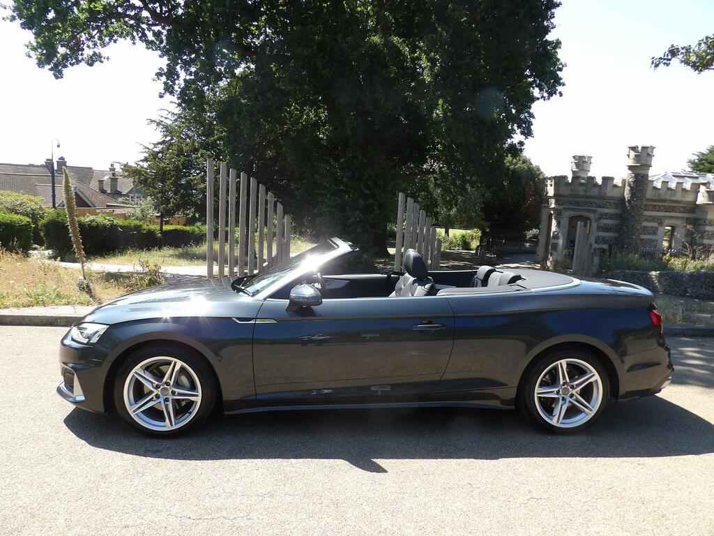 Audi A5 2.0 Tfsi 40 Sport Convertible S Tronic Grey #3