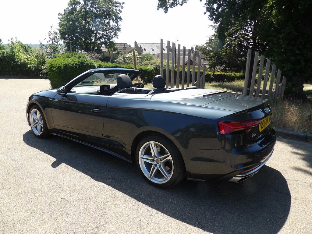 Audi A5 2.0 Tfsi 40 Sport Convertible S Tronic Grey #4