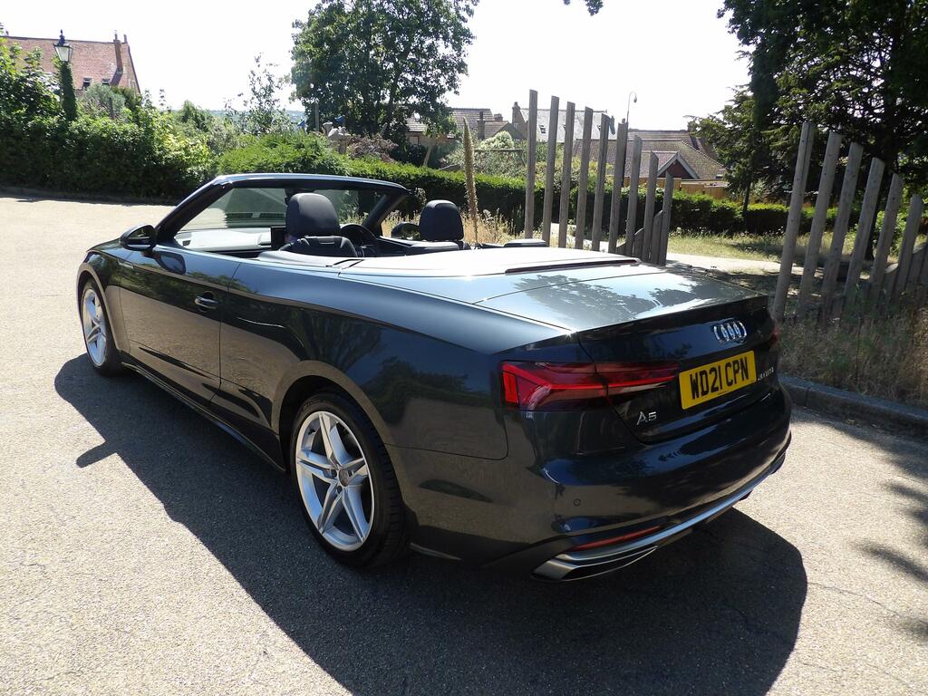 Audi A5 2.0 Tfsi 40 Sport Convertible S Tronic Grey #5