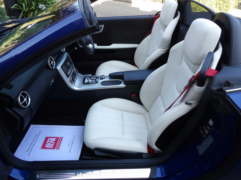 Mercedes-Benz SLC 2.1 Slc250d Amg Line Convertible G-tron Blue #3