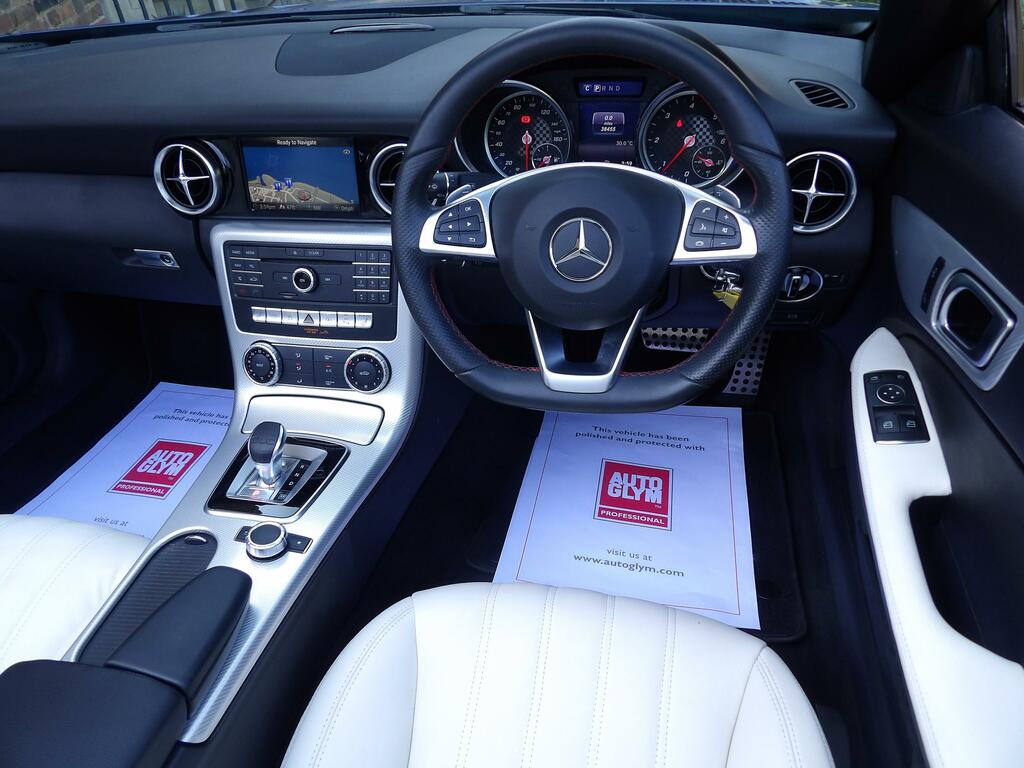 Mercedes-Benz SLC 2.1 Slc250d Amg Line Convertible G-tron Blue #6