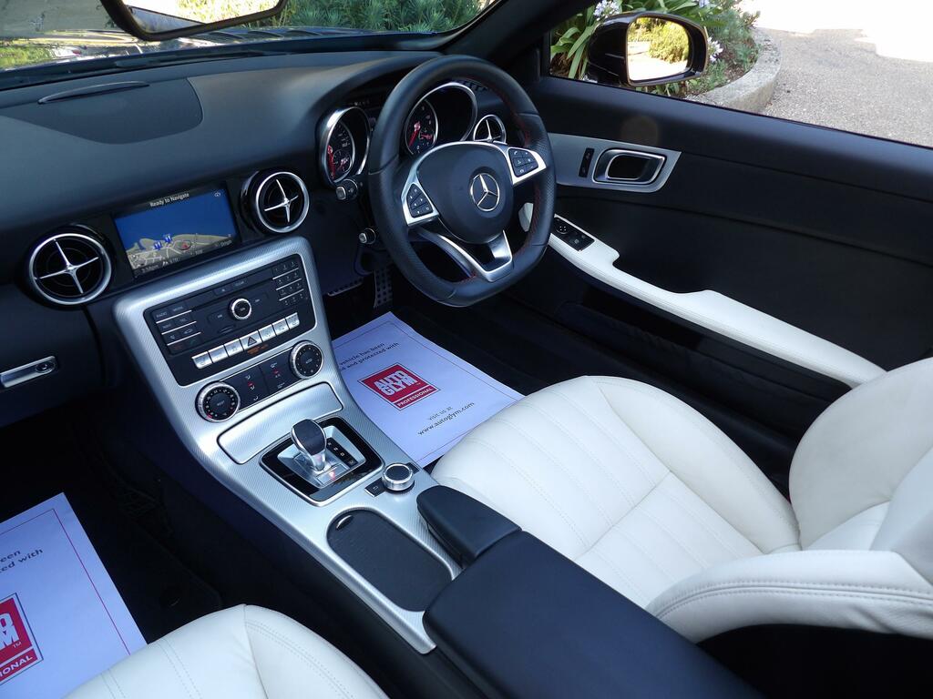 Mercedes-Benz SLC 2.1 Slc250d Amg Line Convertible G-tron Blue #5