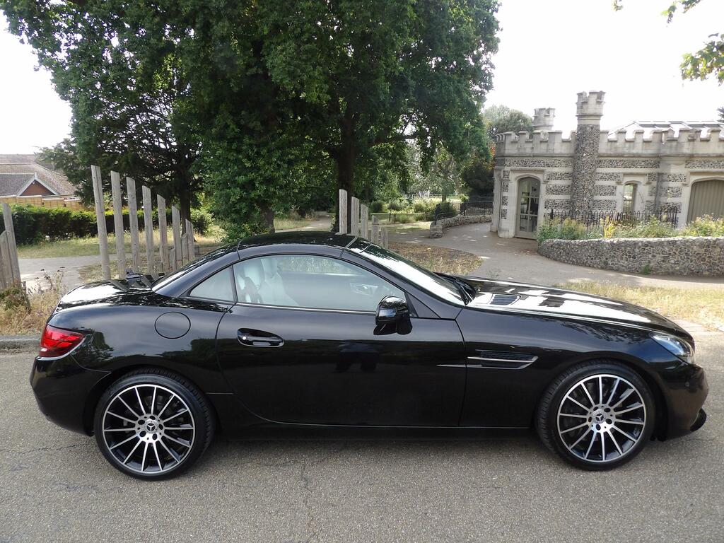 Mercedes-Benz SLC 1.6 Slc180 Amg Line Convertible Blue #23