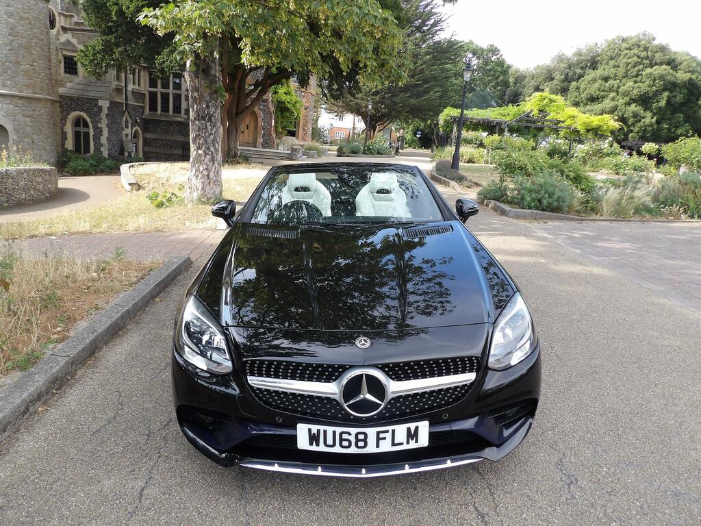 Mercedes-Benz SLC 1.6 Slc180 Amg Line Convertible Blue #14