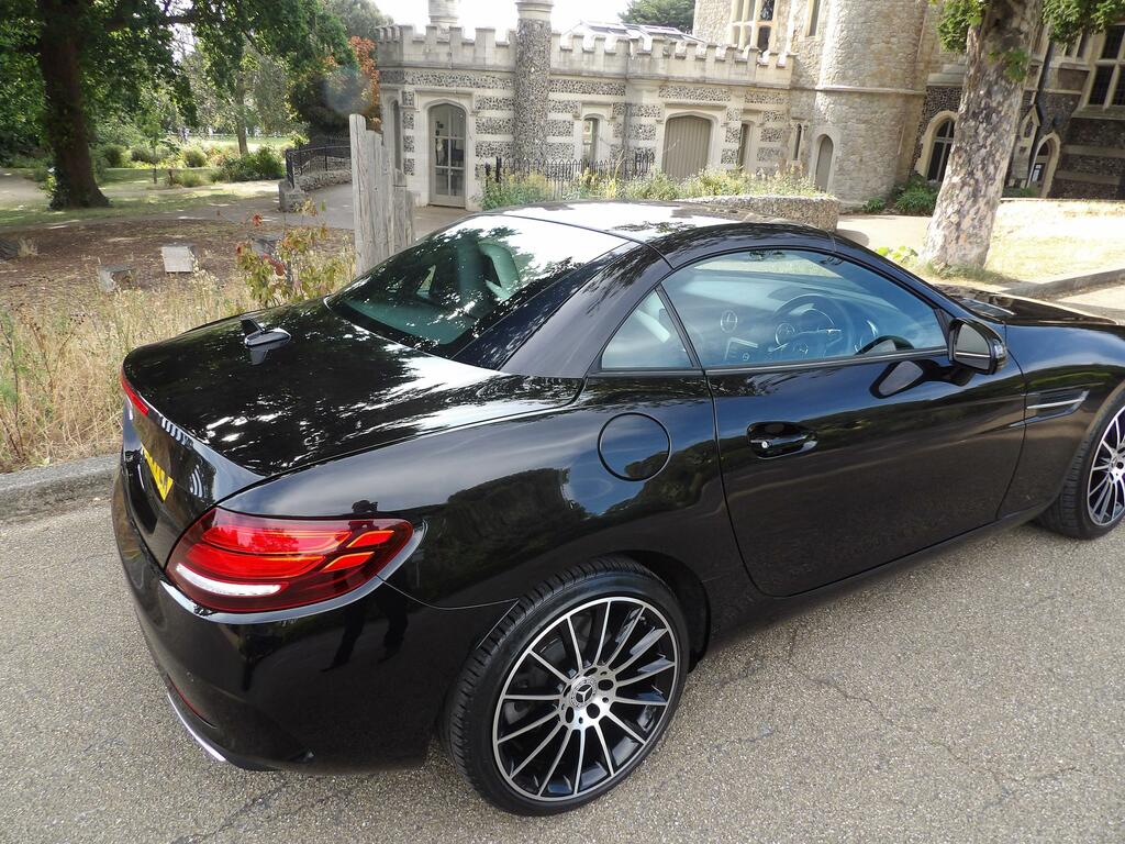Mercedes-Benz SLC 1.6 Slc180 Amg Line Convertible Blue #24