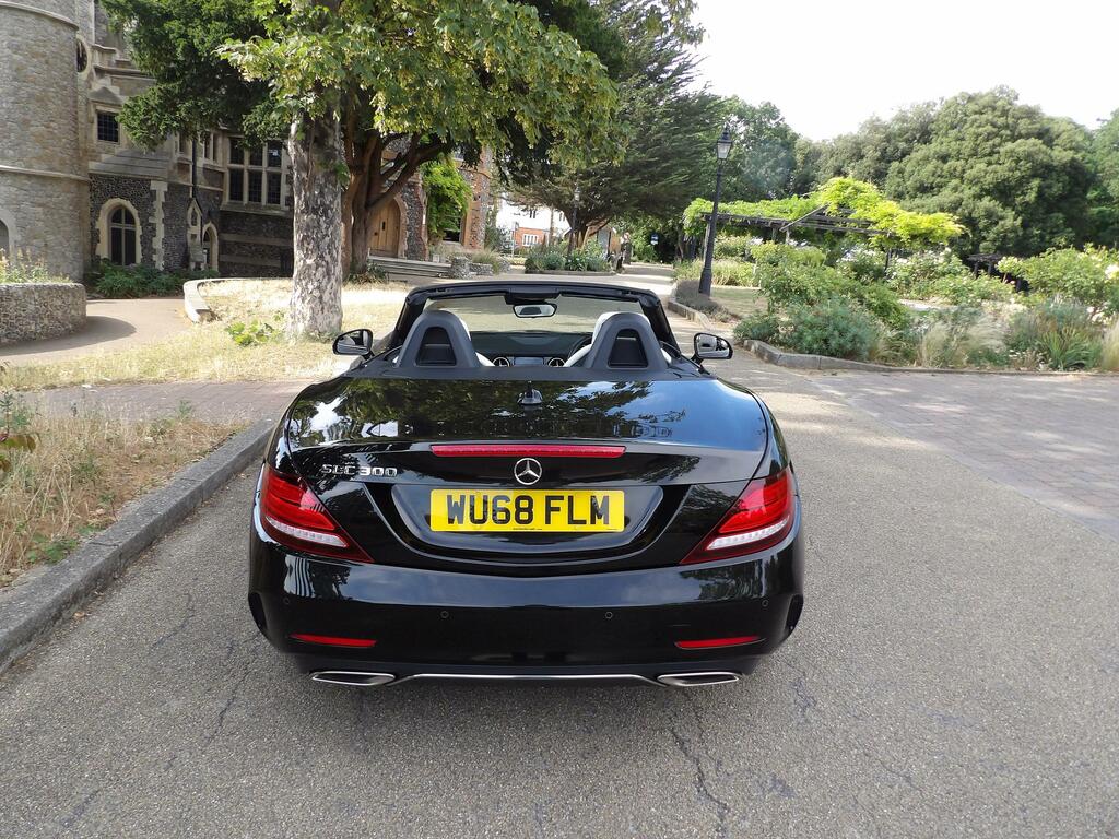 Mercedes-Benz SLC 1.6 Slc180 Amg Line Convertible Blue #19