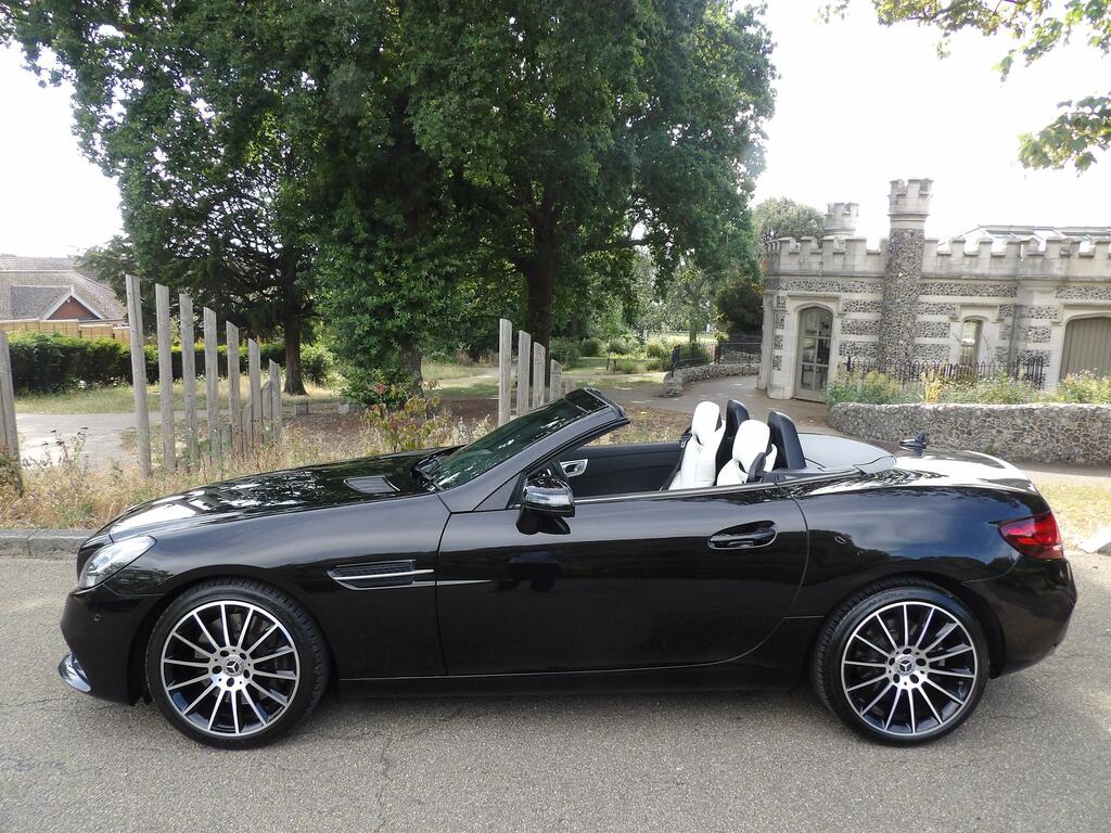 Mercedes-Benz SLC 1.6 Slc180 Amg Line Convertible Blue #15
