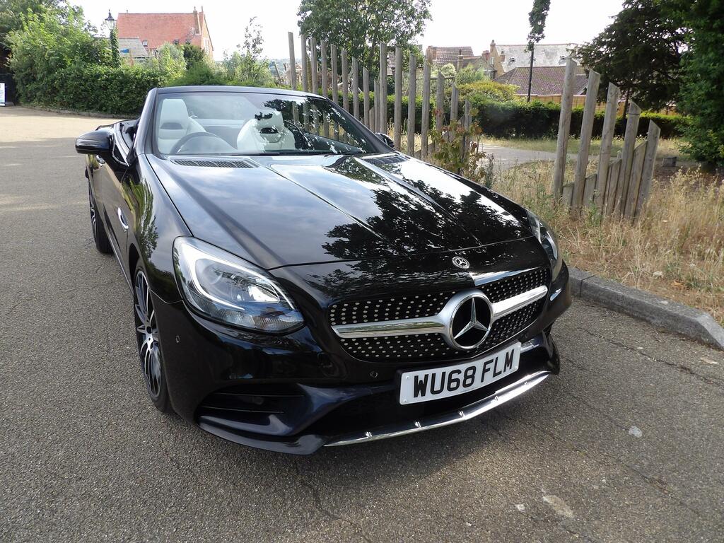 Mercedes-Benz SLC 1.6 Slc180 Amg Line Convertible Blue #22