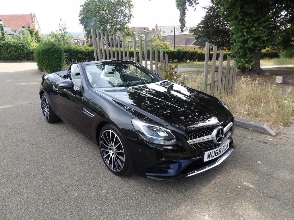 Mercedes-Benz SLC 1.6 Slc180 Amg Line Convertible Blue #21