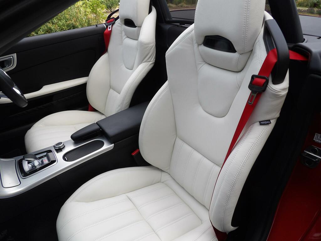 Mercedes-Benz SLC 2.0 Slc200 Amg Line Convertible G-troni Red #4