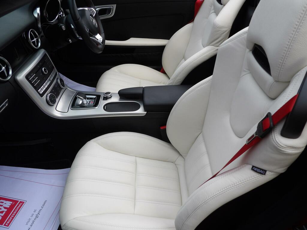 Mercedes-Benz SLC 2.0 Slc200 Amg Line Convertible G-troni Red #5