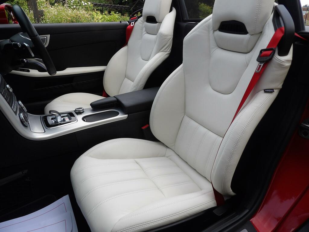 Mercedes-Benz SLC 2.0 Slc200 Amg Line Convertible G-troni Red #3