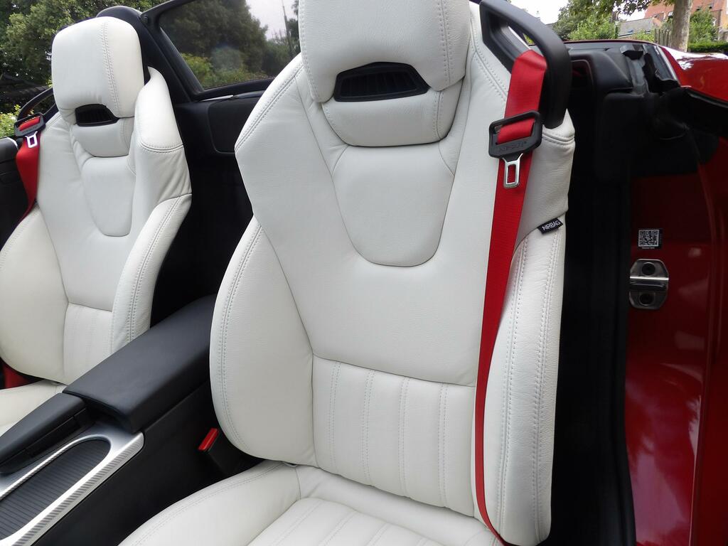 Mercedes-Benz SLC 2.0 Slc200 Amg Line Convertible G-troni Red #6