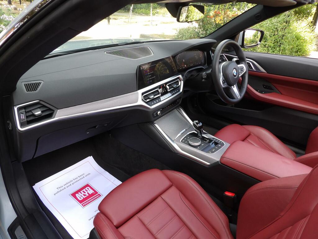 BMW 4 Series 2.0 420D Mht M Sport Convertible Hybrid Grey #4