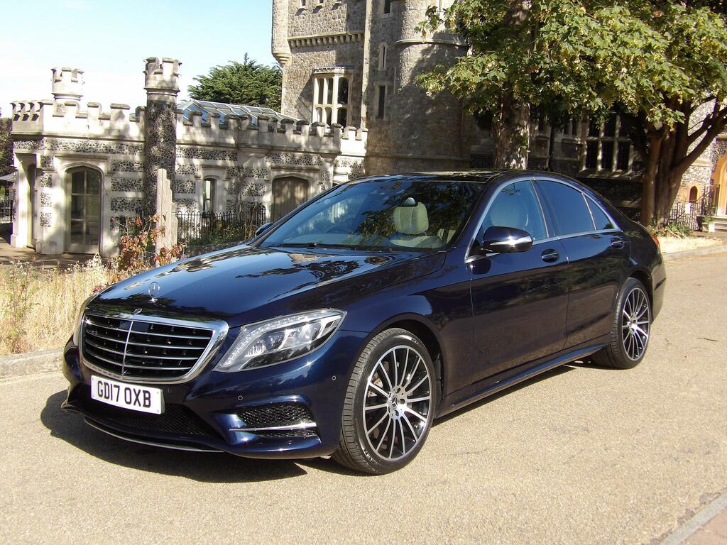 Mercedes-Benz S Class 3.0 S350d V6 Amg Line Premium Plus Saloon Di Blue