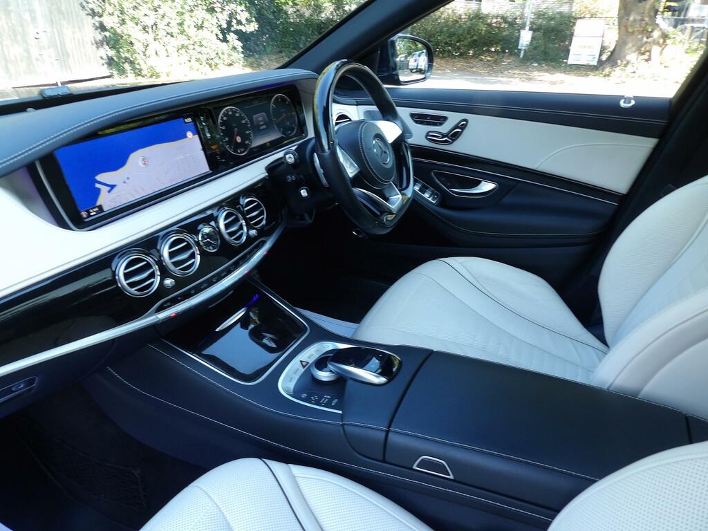 Mercedes-Benz S Class 3.0 S350d V6 Amg Line Premium Plus Saloon Di Blue #4