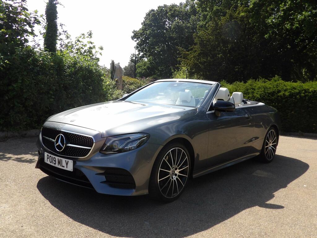 Mercedes-Benz E Class 2.0 E220d Amg Line Premium Plus Cabriolet Di Grey