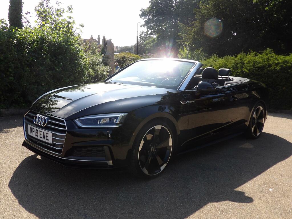 Audi A5 2.0 Tfsi 40 S Line Edition Convertible Black