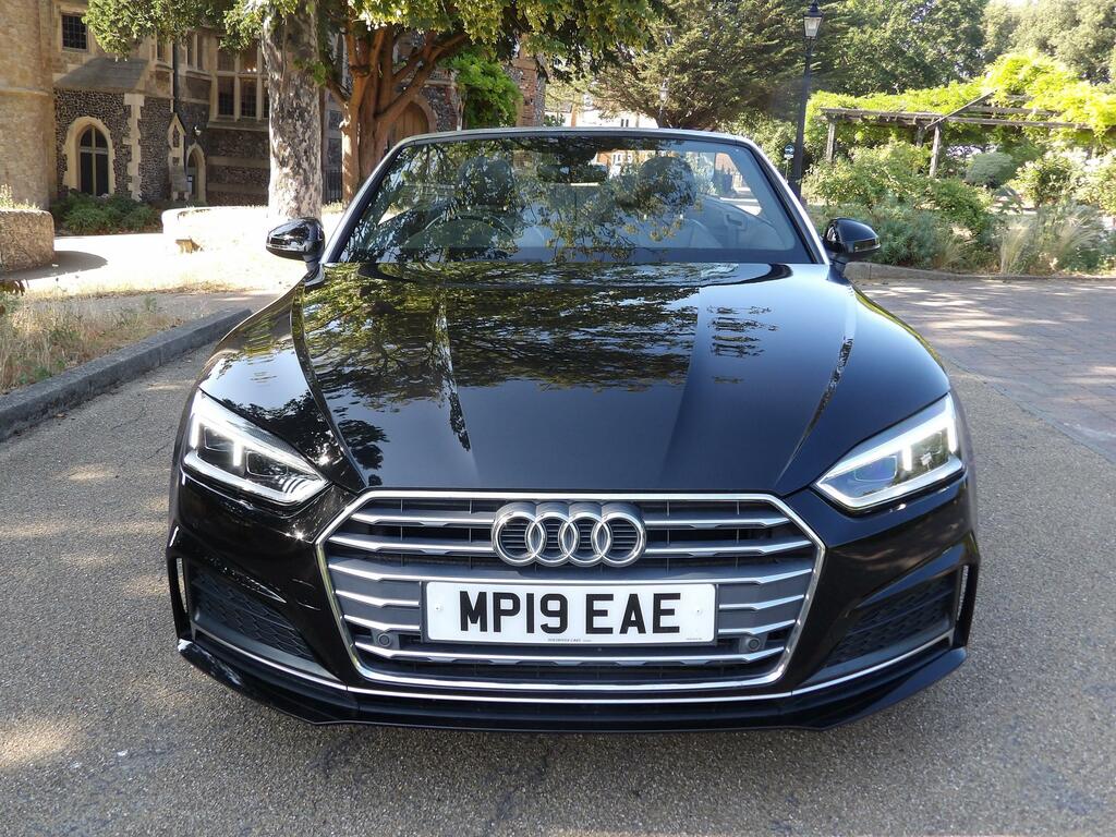 Audi A5 2.0 Tfsi 40 S Line Edition Convertible Black #6