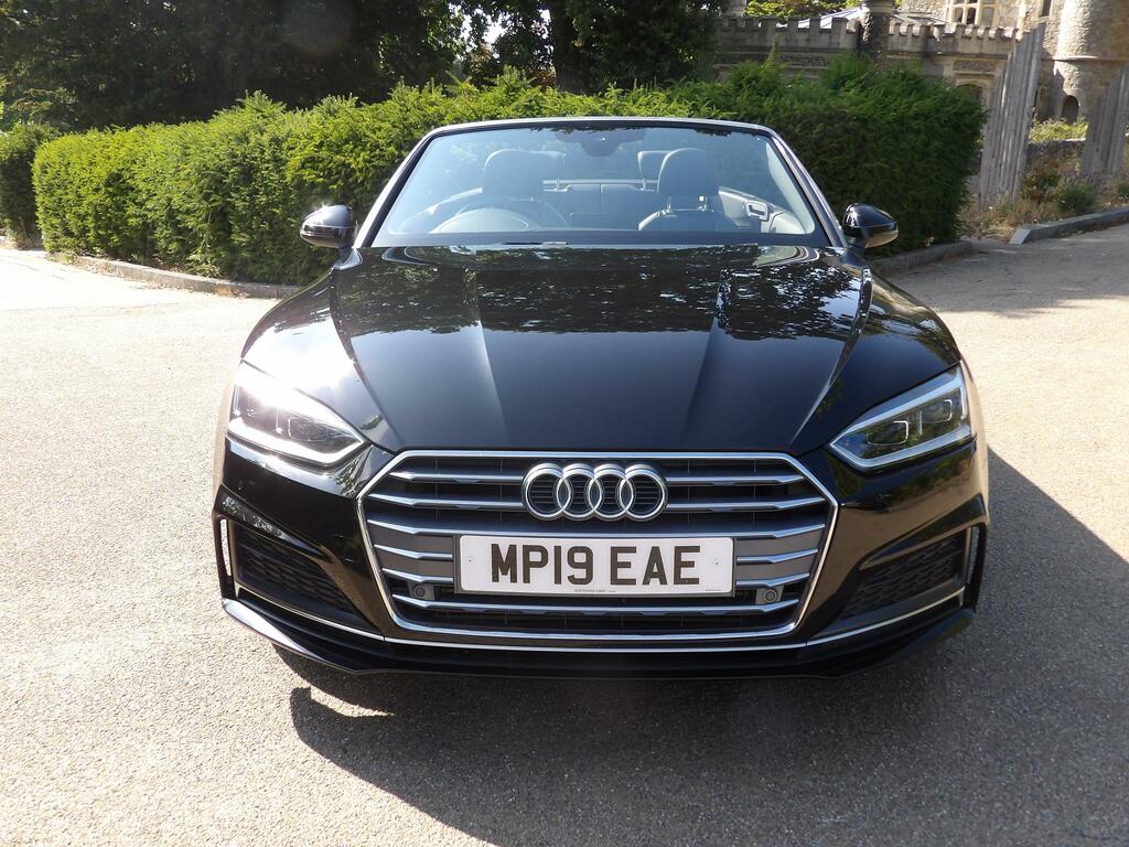 Audi A5 2.0 Tfsi 40 S Line Edition Convertible Black #3