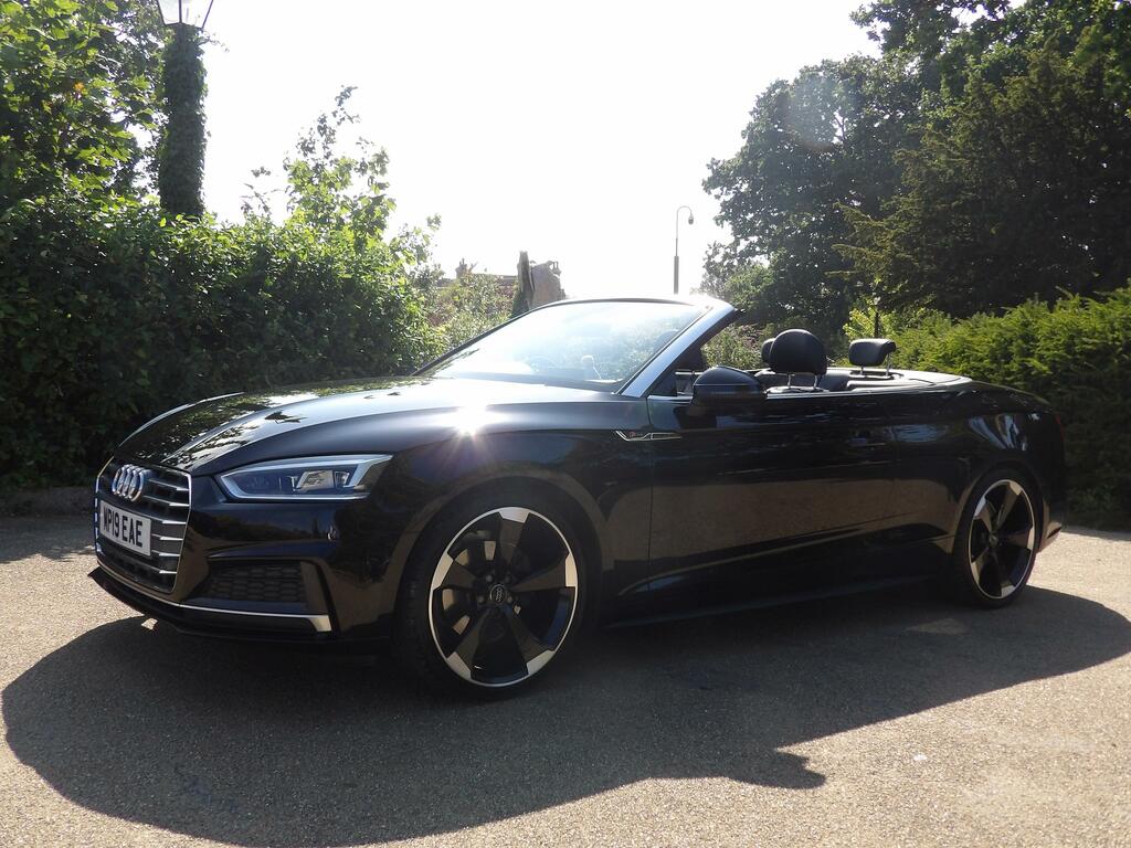 Audi A5 2.0 Tfsi 40 S Line Edition Convertible Black #4