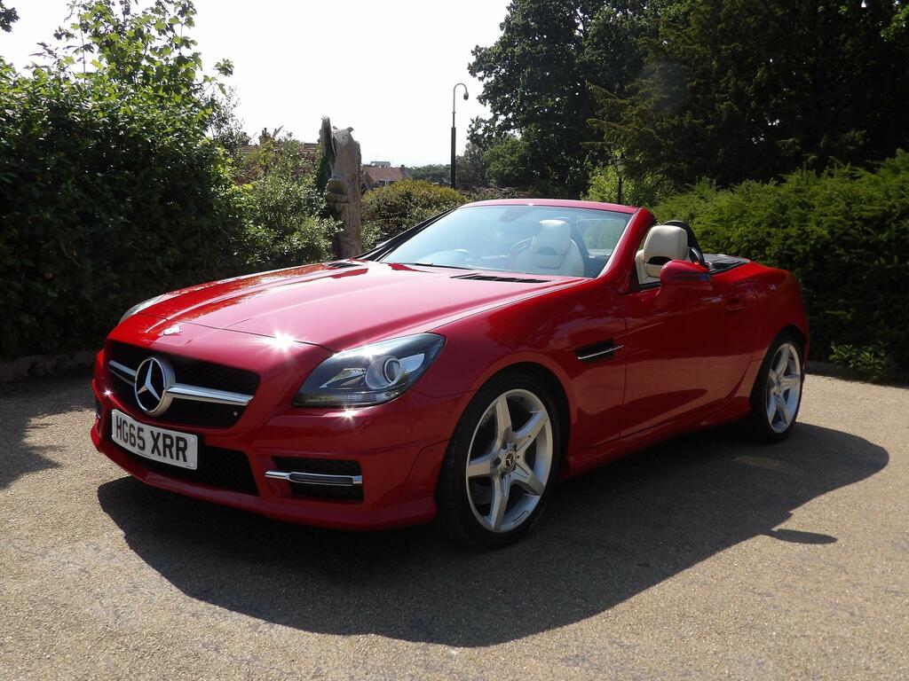Mercedes-Benz SLK 2.1 Slk250d Amg Sport Convertible G-tro Red